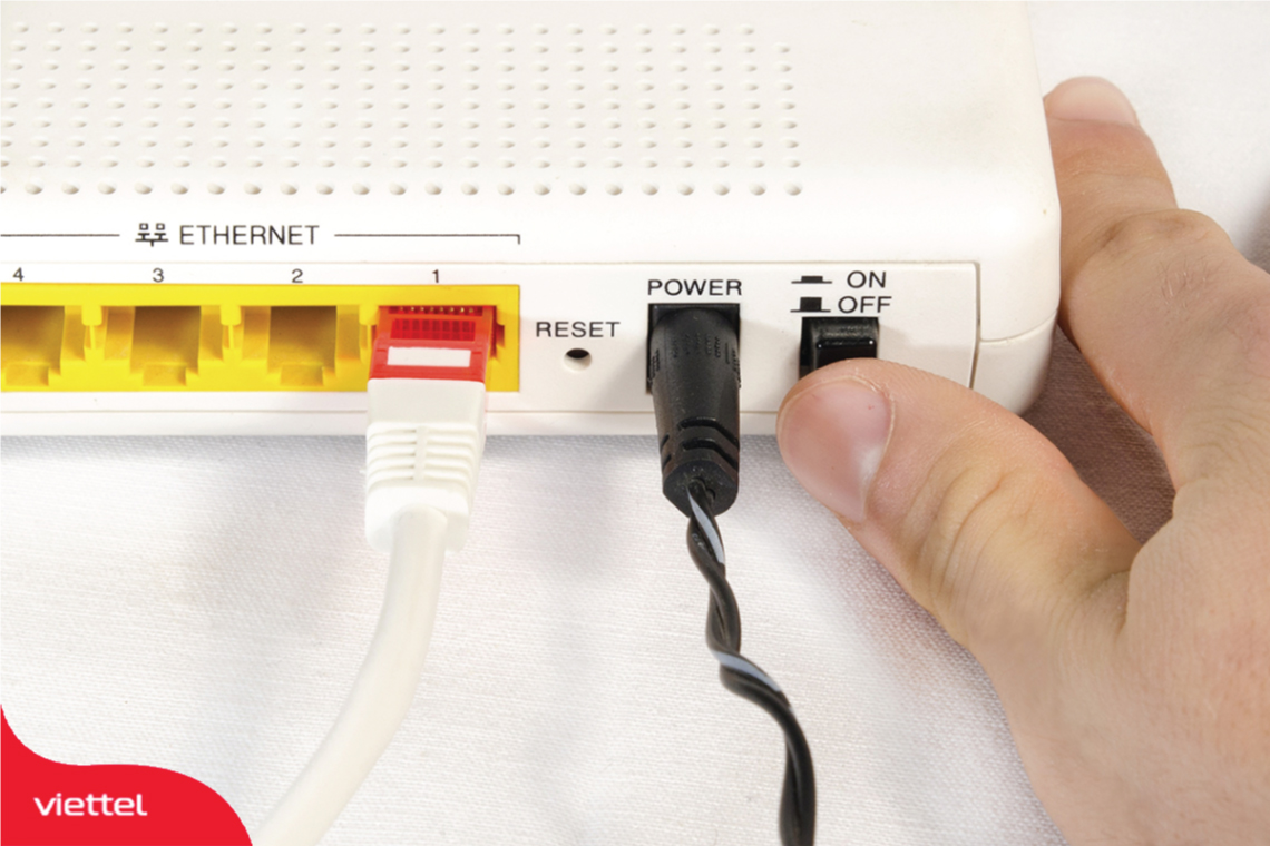 WiFi Viettel bị lỗi